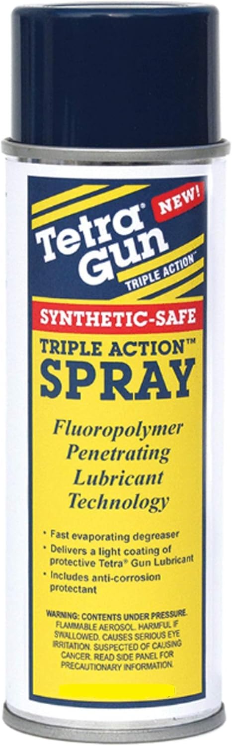 Tetra Gun Care Triple Action Spray Synthetic Safe, 10 oz.