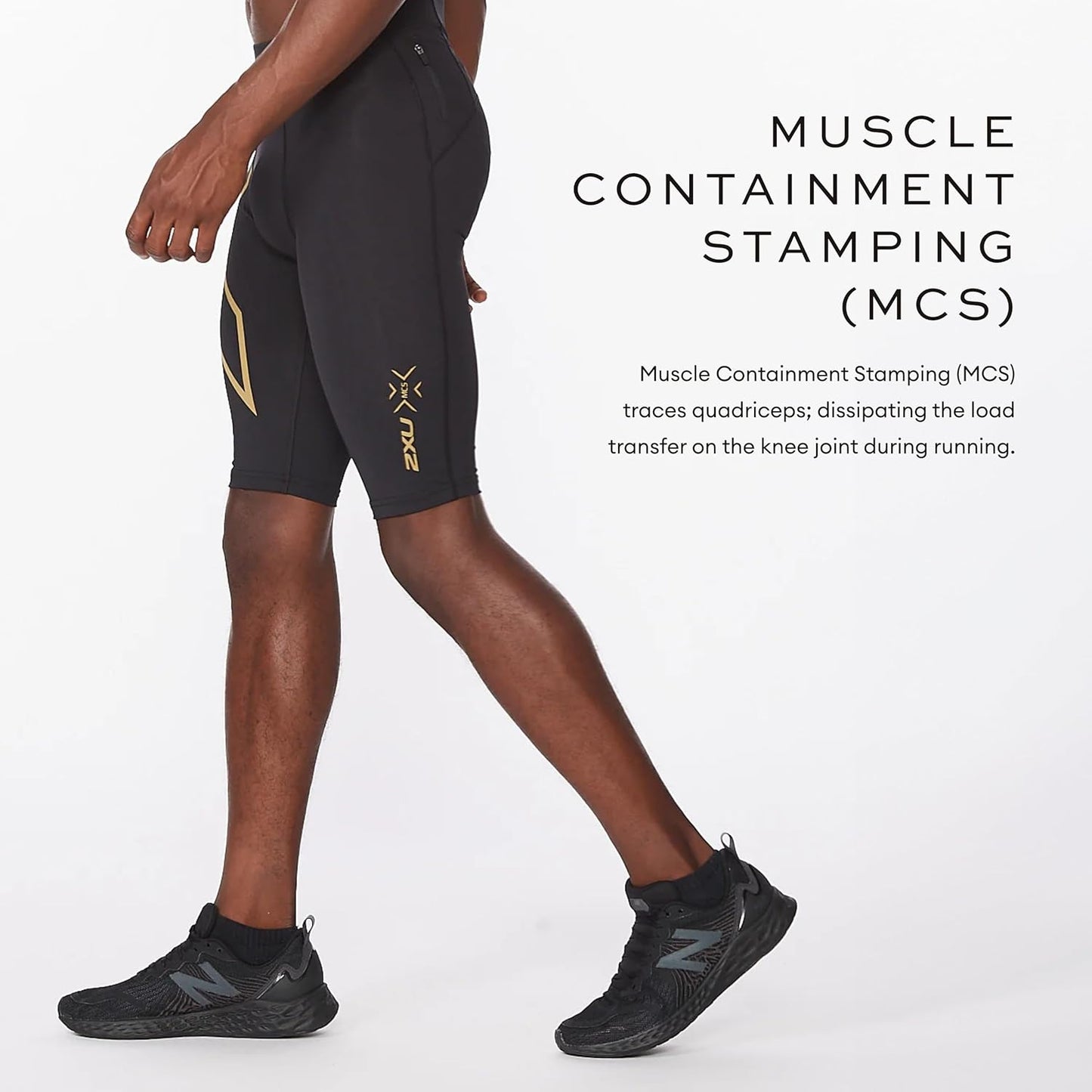 2XU Men's Light Speed Compression Shorts for Running and Active Sports