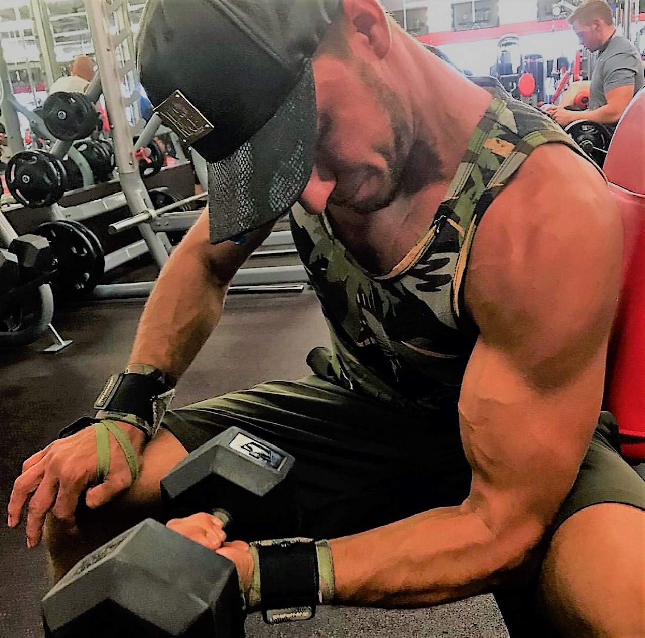 12" x 3" Weight Lifting Support Wrist Wraps, Strong Wrist Wraps, 2 Thumb Loops – Great for Weightlifting, Powerlifting, Bodybuilding, Strength & Cross-Training.