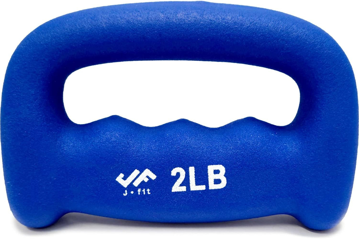 JFIT Neoprene D Grip Dumbbells - Single Weights 1LB-5LB - Premium Non-Slip, Hand Weights, Ergonomic Design