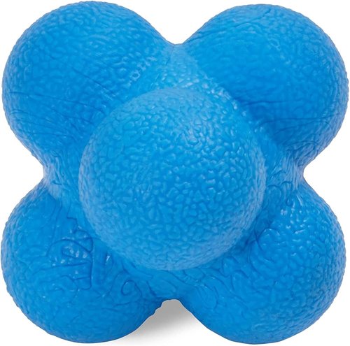 Juvale Reaction Ball Training Set - Hand-Eye Coordination Tool & Baseball Training Equipment - Tennis Agility & Reflex Practice - 2-Pack, 2.75 in, Multicolor Rubber