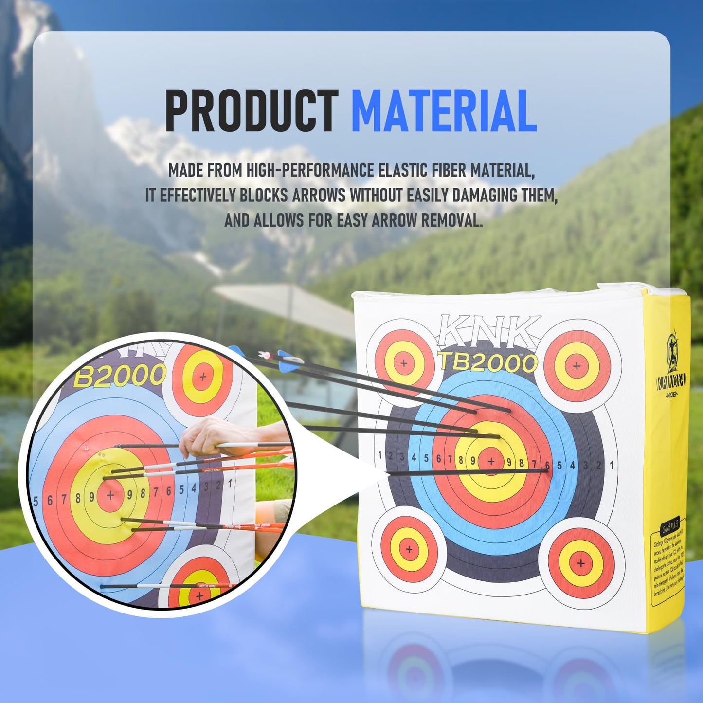 KAINOKAI Archery Bag Target Archery Targets for Backyard Available16 18" 20" 24" 32" (18")