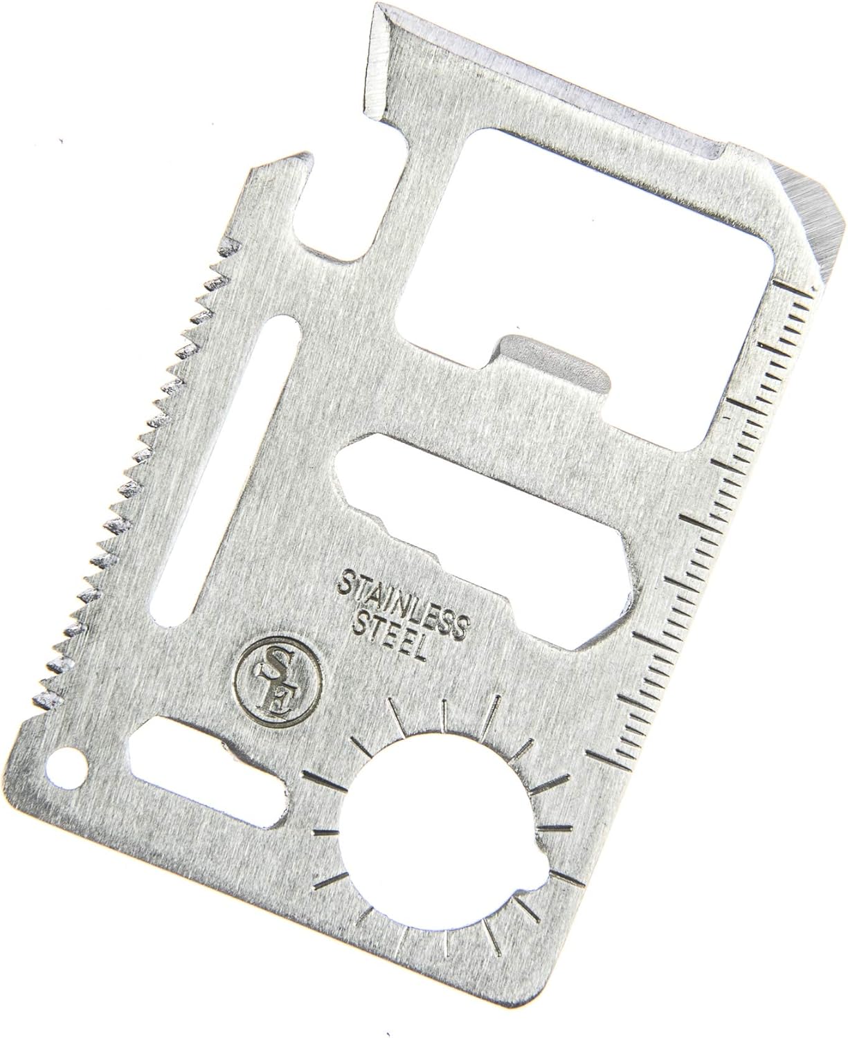 Survival Pocket Tools Set - 11-Function Stainless Steel Multi-Tool (Pack of 5) - MT908-5