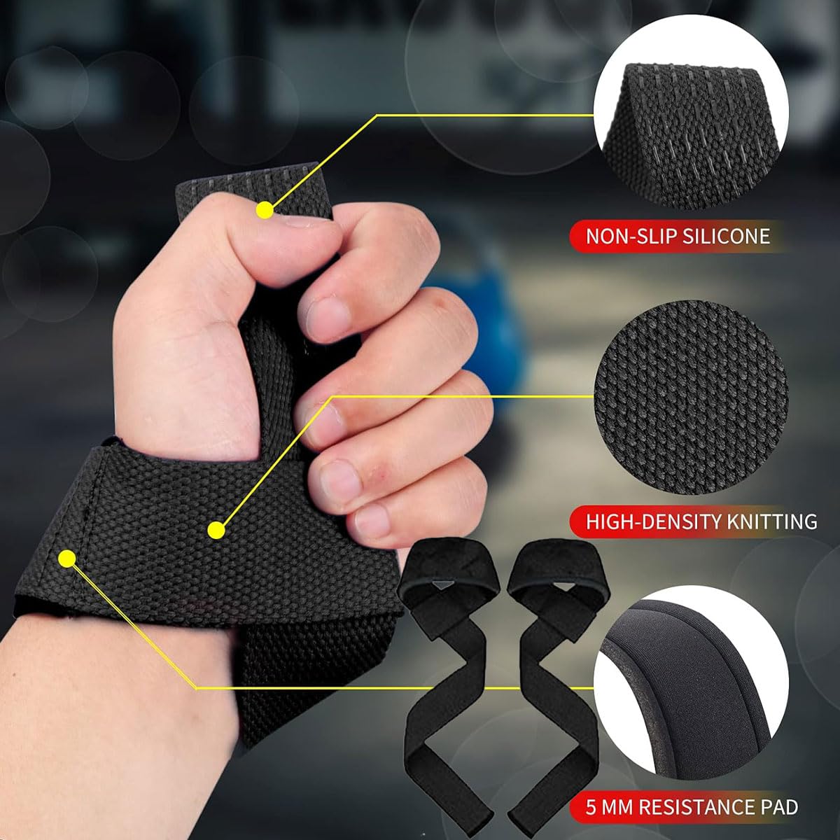 Kinglotus Cable Machine Attachments for Home Gym,Triceps Pull Down Accessories,LAT Pull Down Attachment。