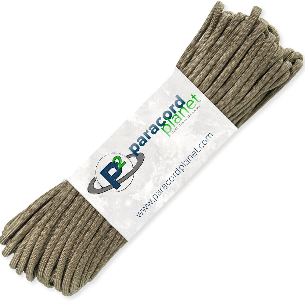 Paracord Planet Mil-Spec Commercial Grade 550lb Type III Nylon Paracord Solid Colors