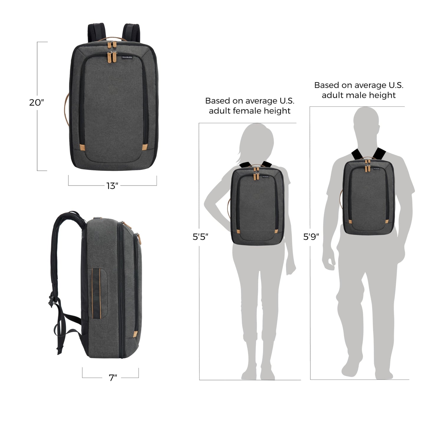 Travelon Transit Carry-On Backpack
