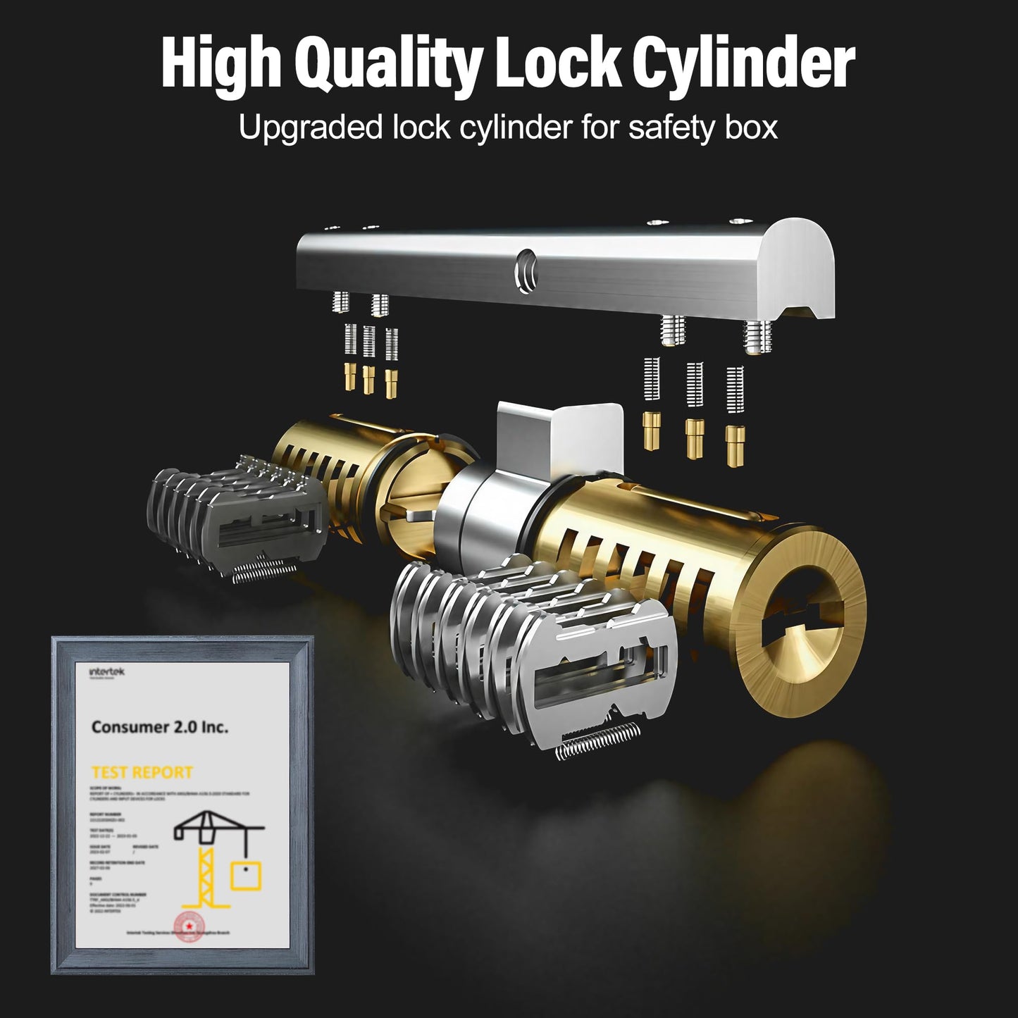 Gun Safe for Handgun - ≤0.1s Quick Access Biometric Handgun Safe for Pistols, 4-Ways Unlock APP/Fingerprint/Numeric Code/Key, Gun Lock Box for Nightstand Bedside Home Car - Aluminum Alloy