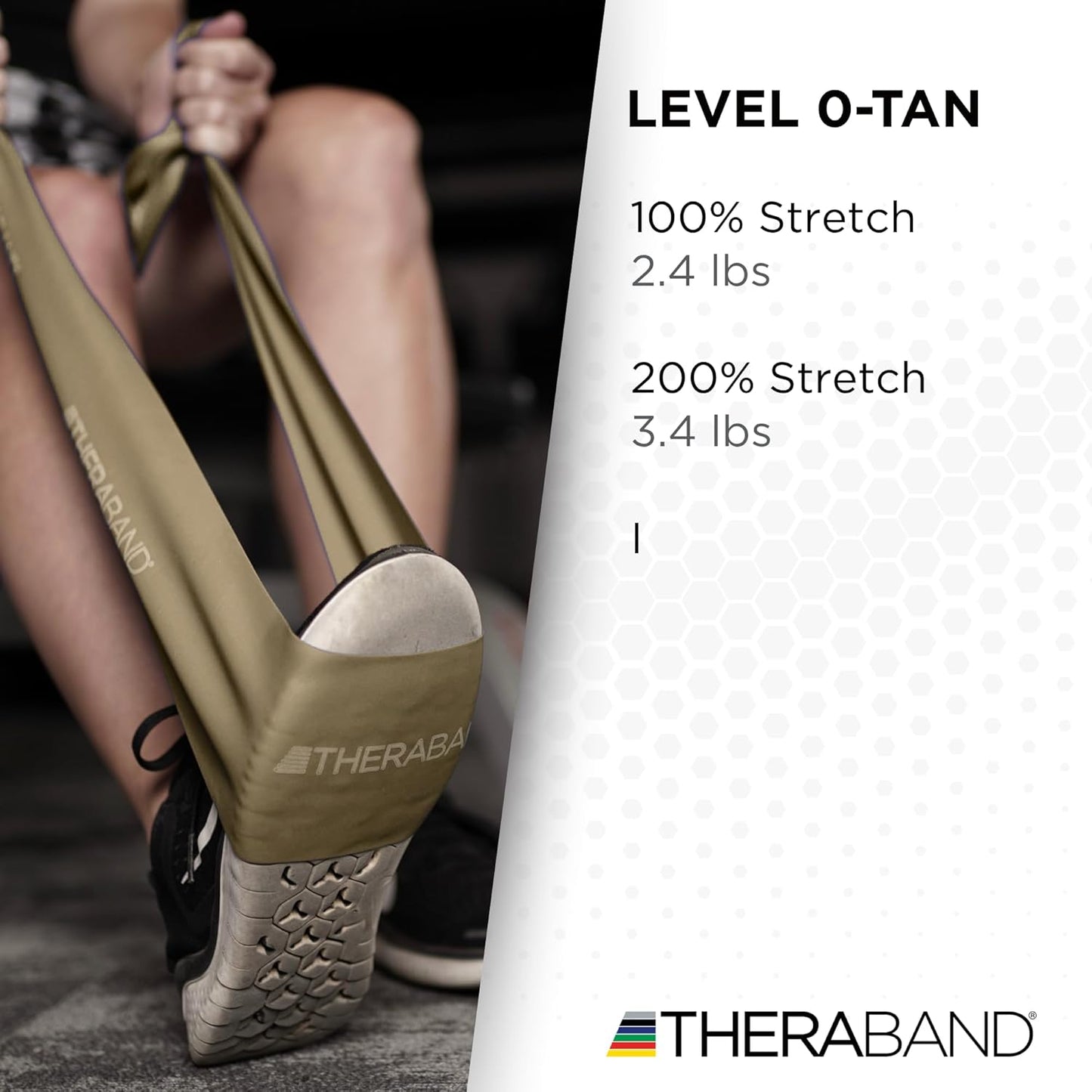 THERABAND Resistance Band, Green, Heavy, 50-Yard Roll, Latex Elastic Band for Exercise, Stretching, Physical Therapy, Yoga, Pilates, Home Workouts, Cut-to-Length, Color-Coded Levels