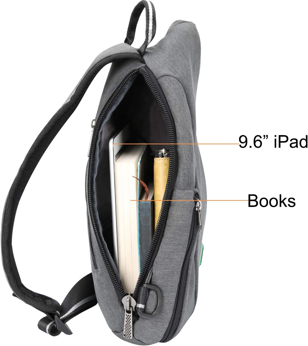 Sling Bag Small Backpack Crossbody Shoulder Bag Sling Pack