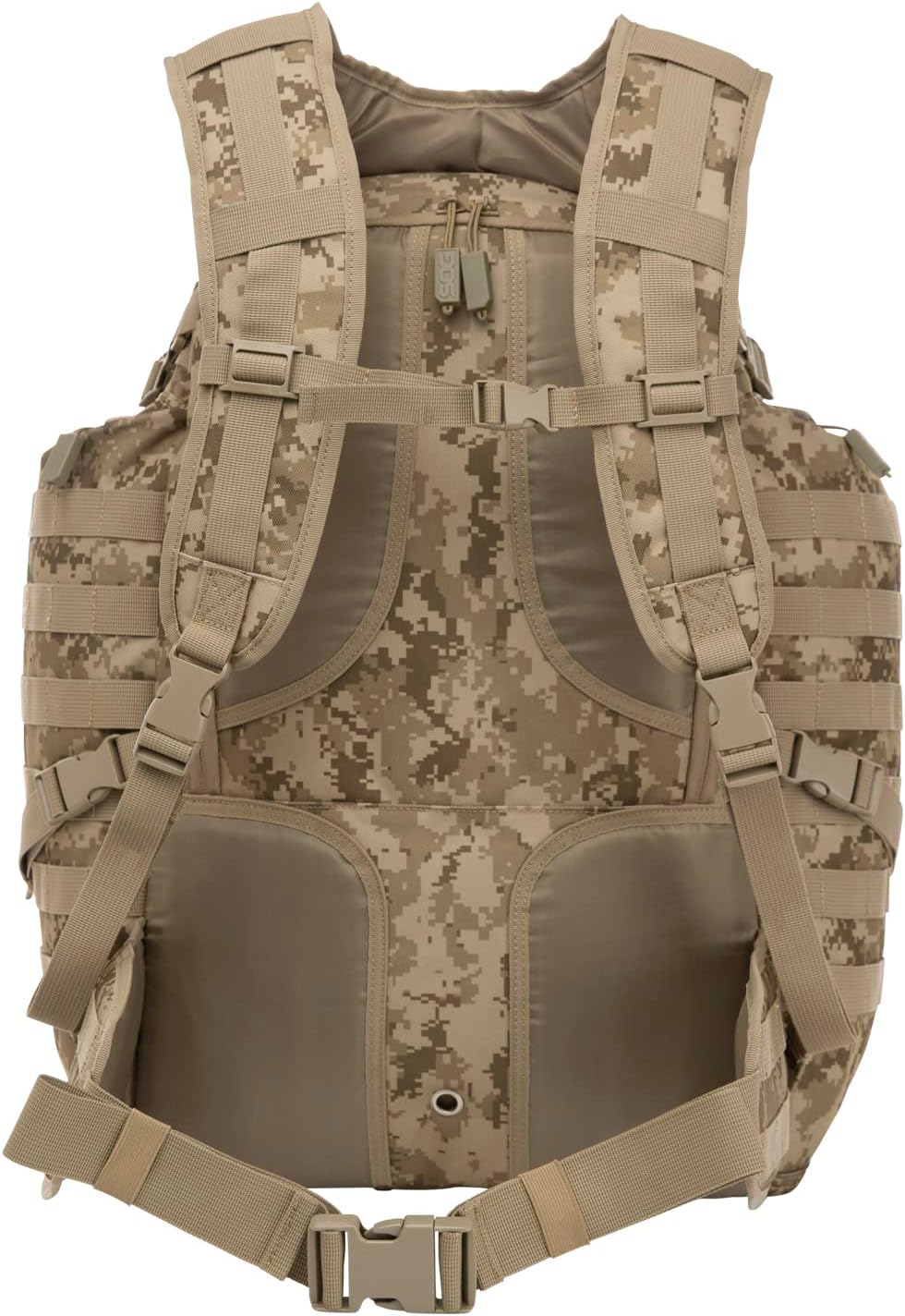 SOG Barrage Tactical Internal Frame Backpack, 64.3-Liter Storage, Black