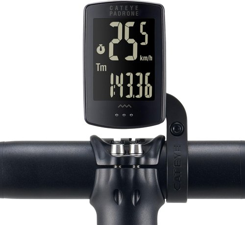 CatEye OF-100 Out Front Bike Computer Mount – Secure Bolt-On Bracket for Padrone, Strada, Urban & Velo Wireless
