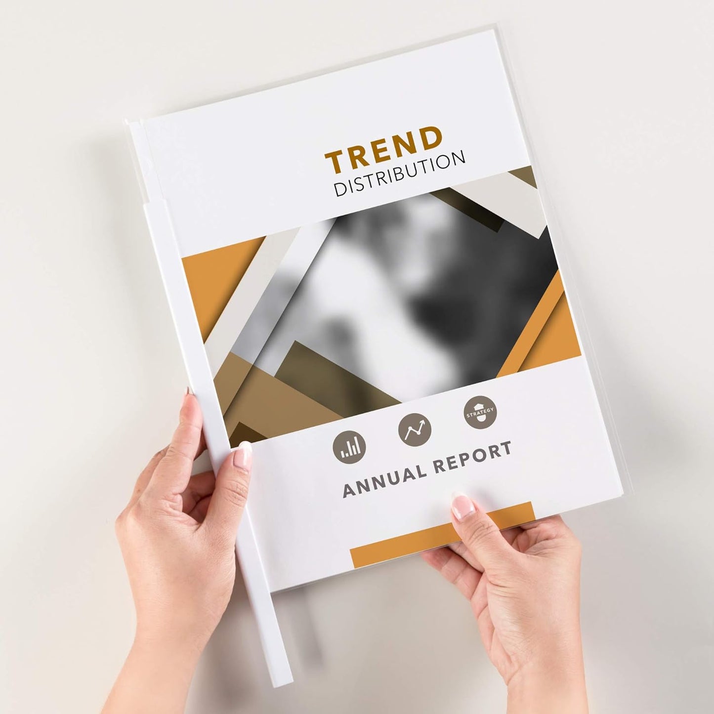 Avery Clear Report Covers with Sliding Bars, White Binding Bars, Holds up to 20 Sheets, 50 Report Covers (47710)