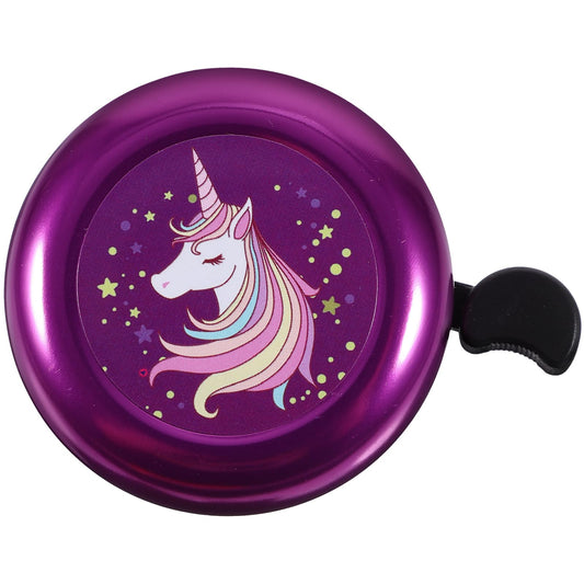 Kids Unicorn Bicycle Bell - Loud Clear Sound for Girls Bikes Fun Cartoon Handlebar Bell Easy to Install Unique Accessories for Kids and Scooters