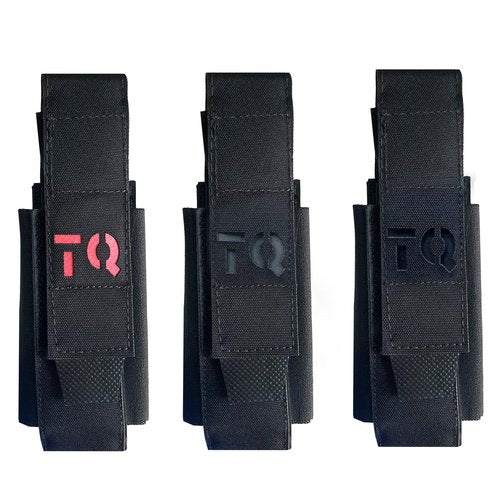 Rescue Essentials Universal Tourniquet Holder Gen2 (Black with Black Tab)