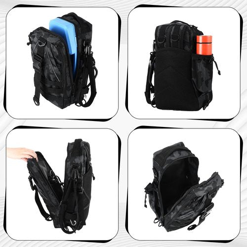 Hungdao 7 Pcs Fishing Tool Backpack Kit Pliers Digital Fishing Scale Gripper Fish Hook Remover Tool Lanyards Hook Separator for Men Saltwater Freshwater