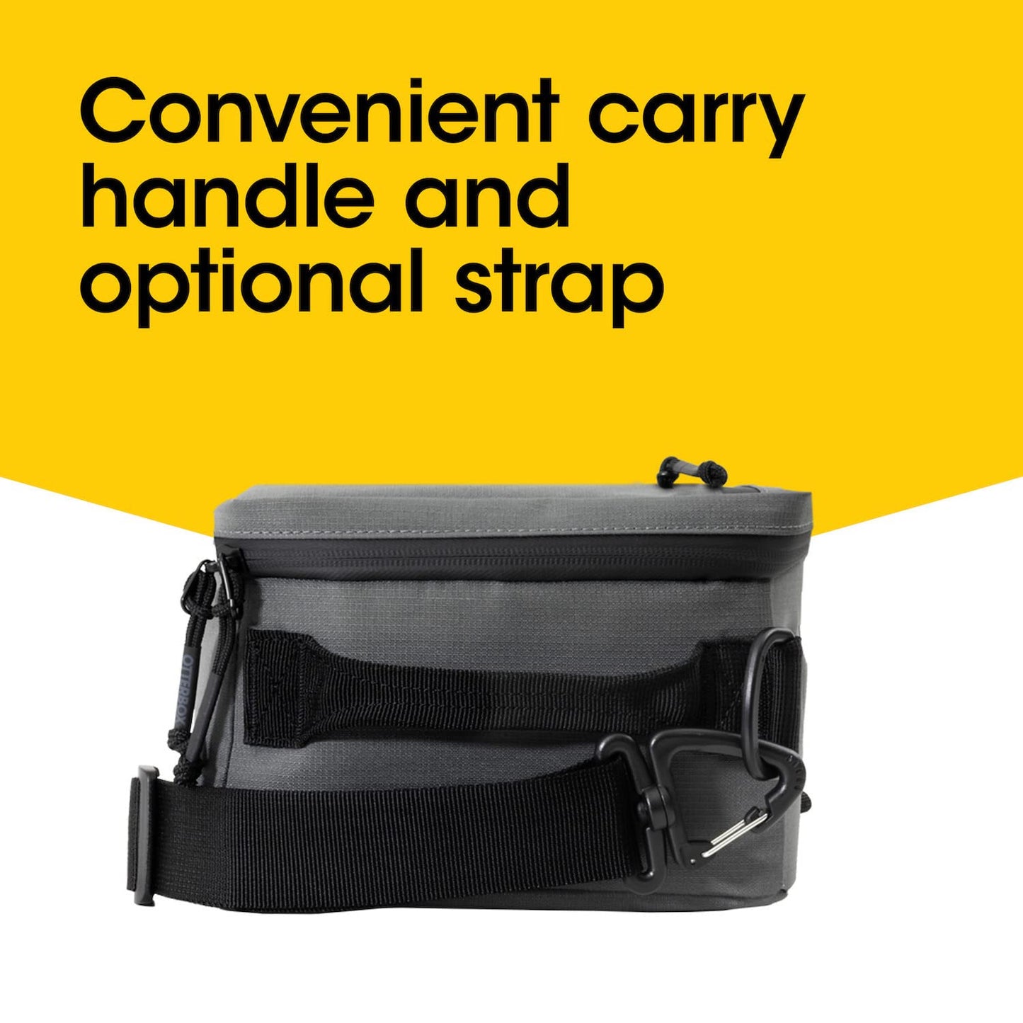 *New* OtterBox Soft Cooler w/Ice Pack - Grey Rock (Lunch Box)
