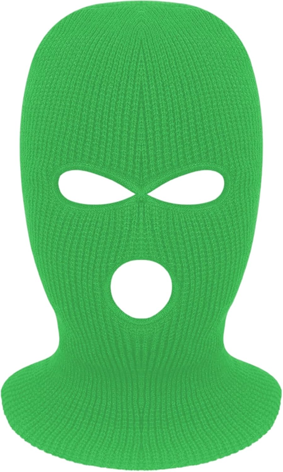 3-Hole Knitted Full Face Ski Mask | Winter Balaclava for Outdoor Sports