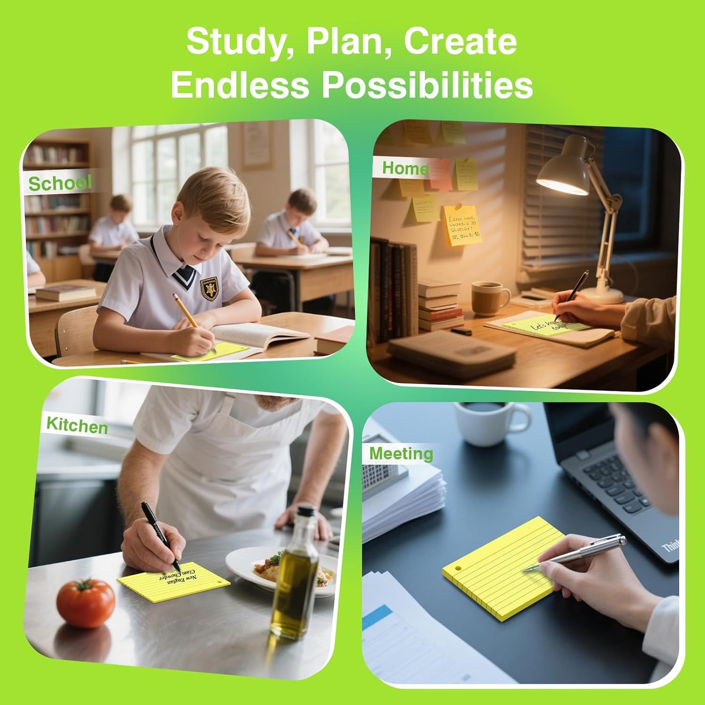 250 Count Pink Index Cards with Ring 3 x 5 Inch Heavyweight Ruled Index Cards, Flash Cards for School & Office Supplies and Home Organization, Durable Study To Do List Note Cards with Ruled Lines