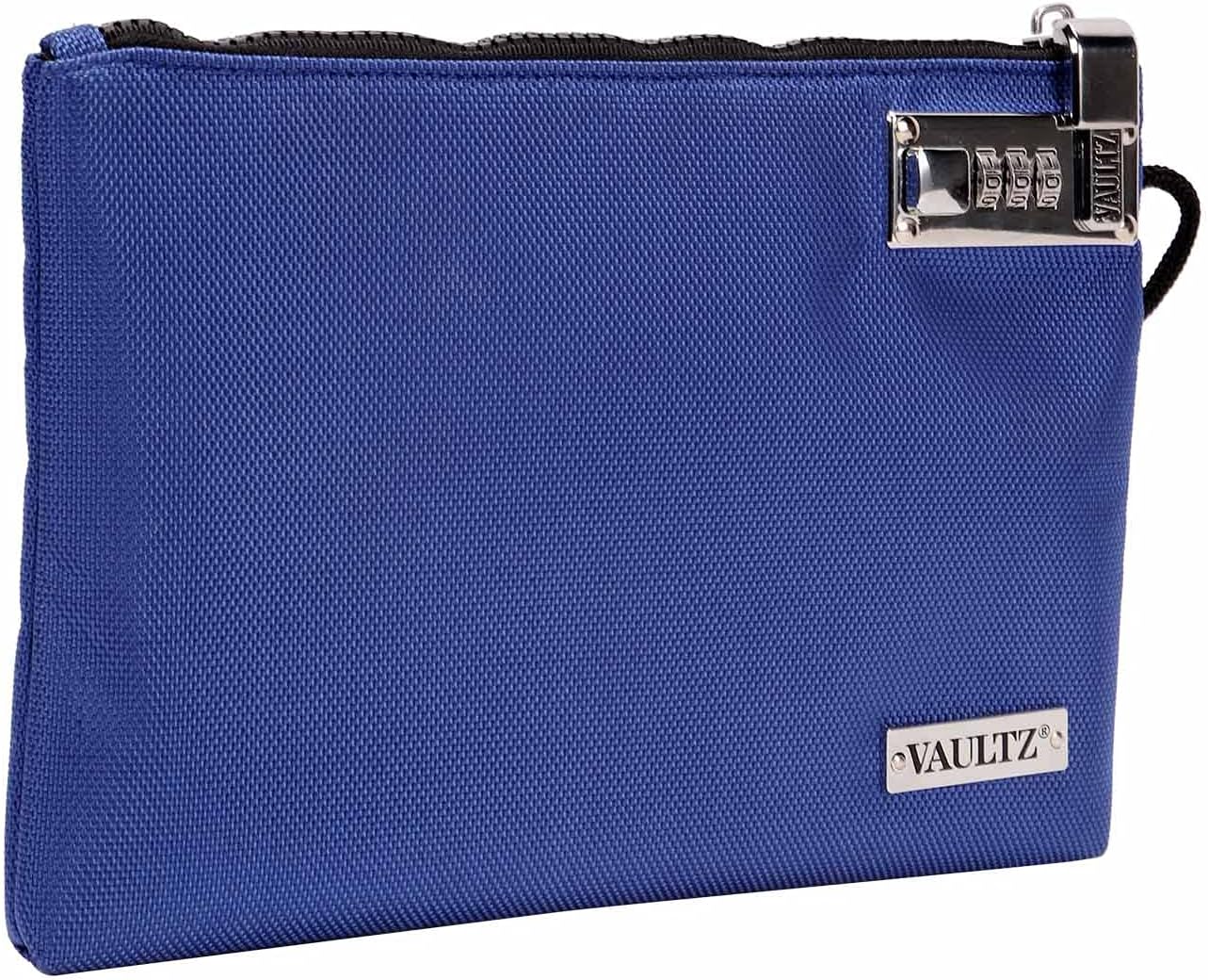 Vaultz Money Bag with Lock - 5 x 7 Inch, Men & Women's Locking Accessories Pouch for Cash, Bank Deposits, Wallet, Medicine, Phone and Credit Cards - BERRY