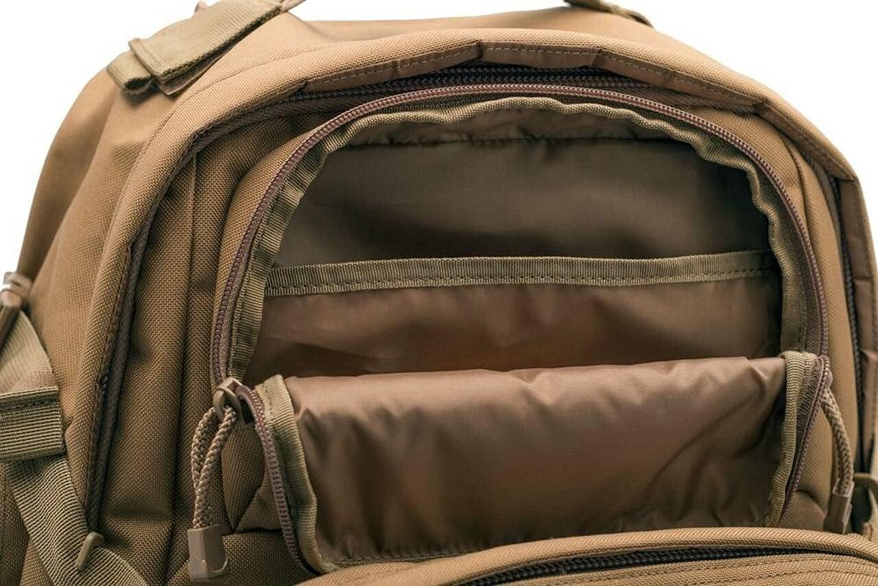 LAPG Atlas 72 Hour Tactical Backpack for Men & Women, Large Bug Out Bag with MOLLE System, Hiking Hunting Combat Backpack, Coyote