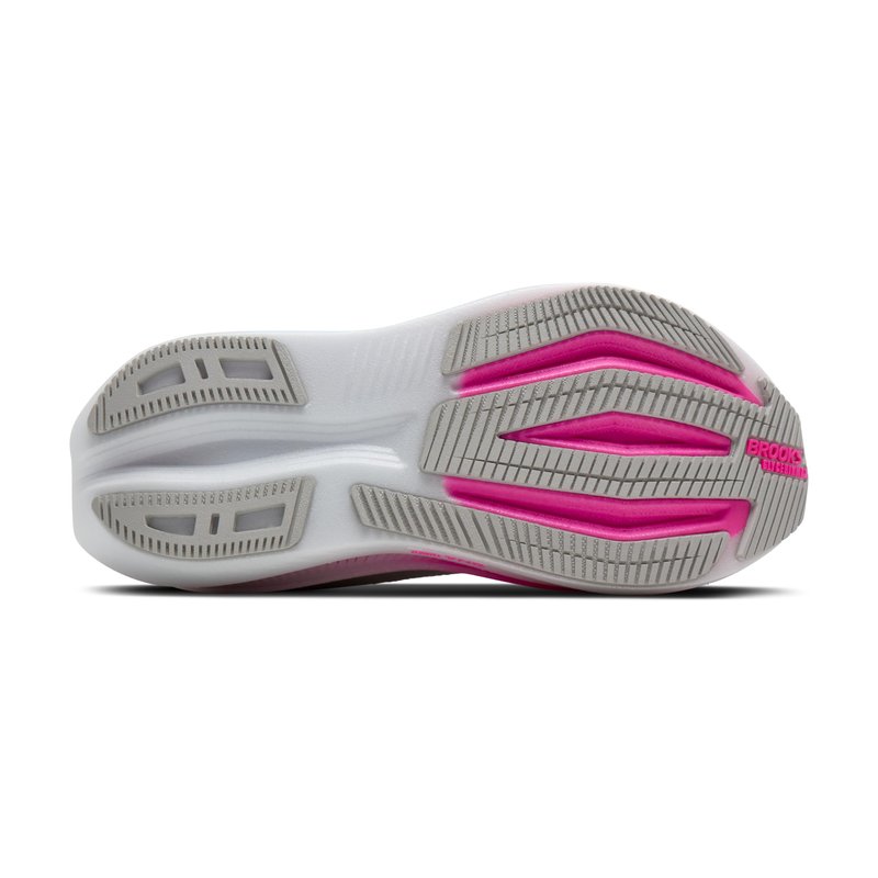 Brooks Women’s Glycerin Max 2 Neutral Running & Walking Shoe - Oyster/Argyle/Cyber Pink - 8.5 Medium