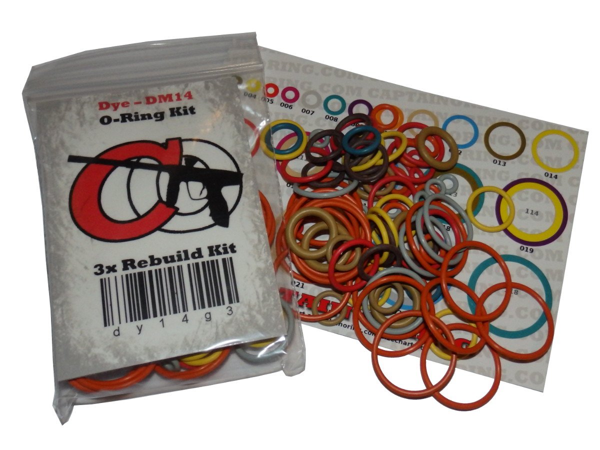 Proto PMR - Color Coded 3X Oring Rebuild Kit