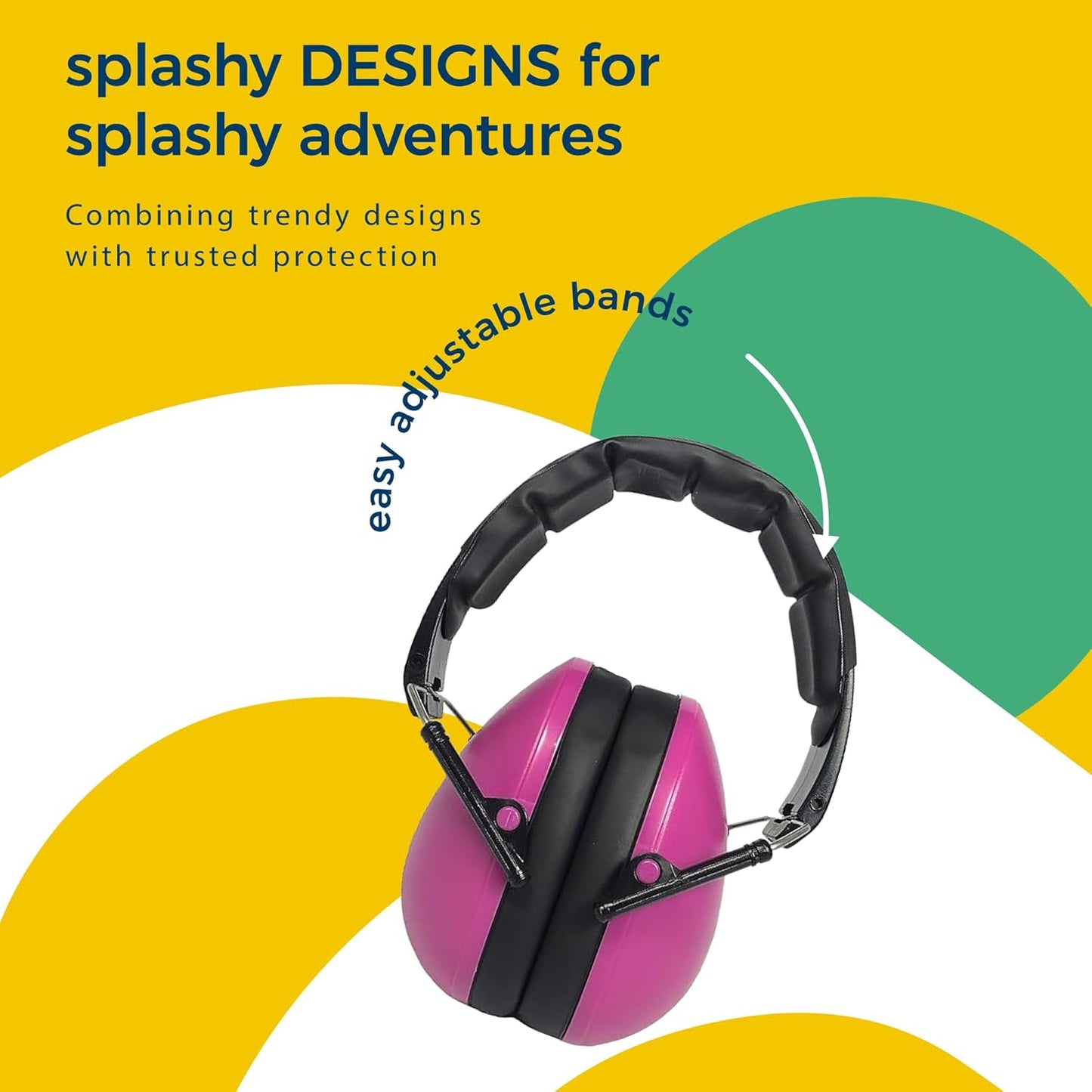 Baby Banz Earmuffs Kids Hearing Protection - 2+ Years - Noise Reduction Rating - Soft & Comfortable - Kids Ear Protection