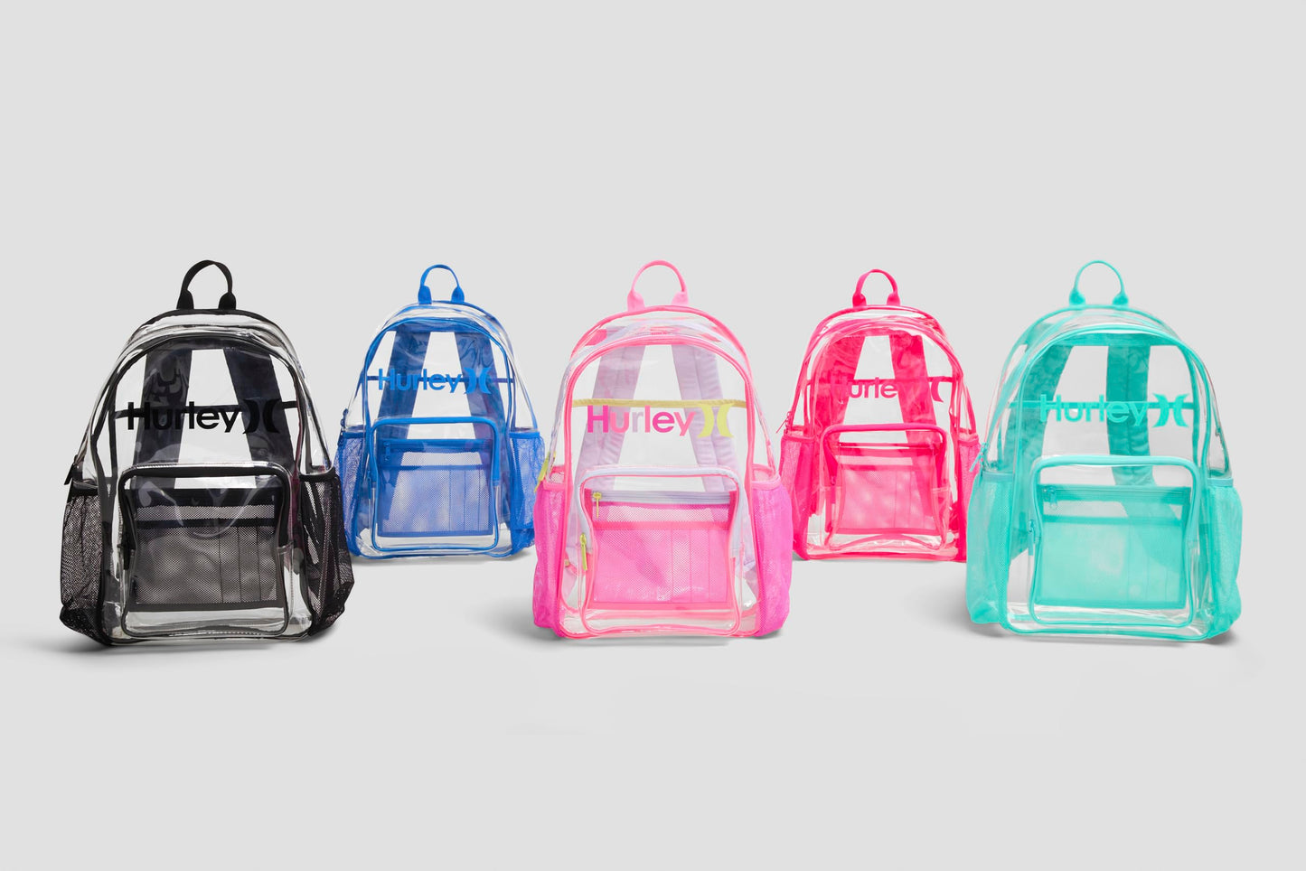 Hurley Unisex-Kid's Clear Bag and Backpack, O/S