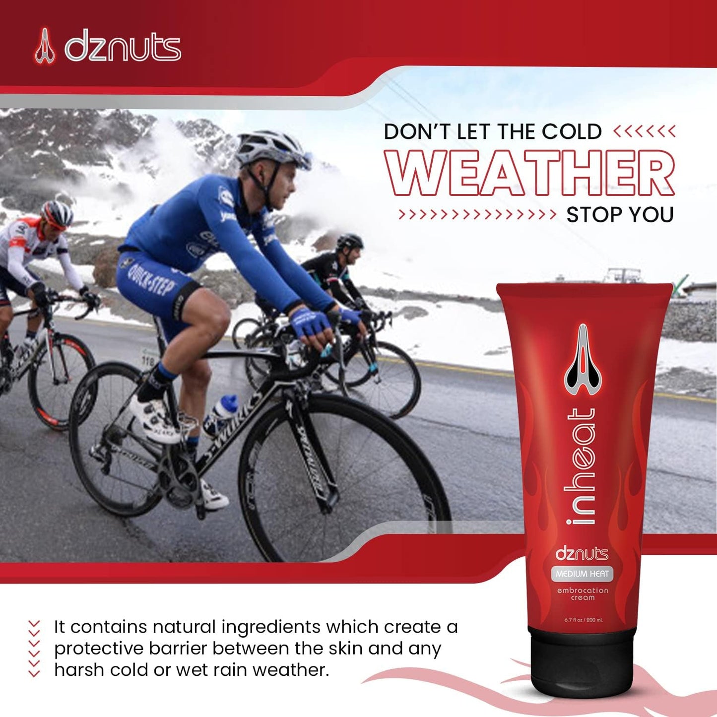 Men's Pro Chamois Cream, Anti -Chafing Cream for Saddle Sores, Chafing, Rubbing, Inner Thighs Friction for Cyclists, Runners, Triathletes
