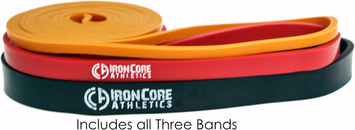 Pull Up Assistance Bands - Commercial Gym Quality 41" Loop Exercise Pull-Up Bands - 4 Different Resistance Levels to Choose from