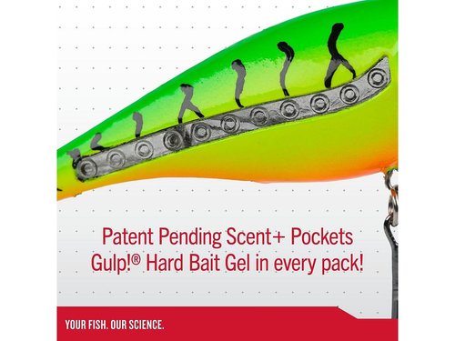 Berkley Scented Flicker Shad Tiger 5 Pack Fishing Lure, Assorted, 3/16 oz, 2.75in | 7 cm, Size, Profile and Dive Depth Imitates Real Shad, Equipped with Fusion19 Hook