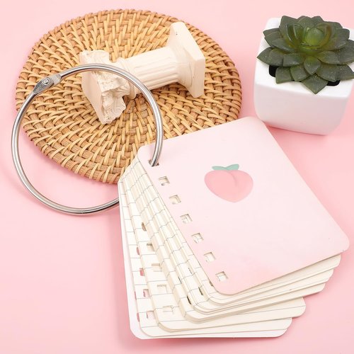 30 Pack Binder Rings 3 in Silver Loose Leaf Binder Ring, Small Book Rings Metal Rings for Index Cards, Notebook, Paper, Receipts Photos, DIY Crafts School Supplies