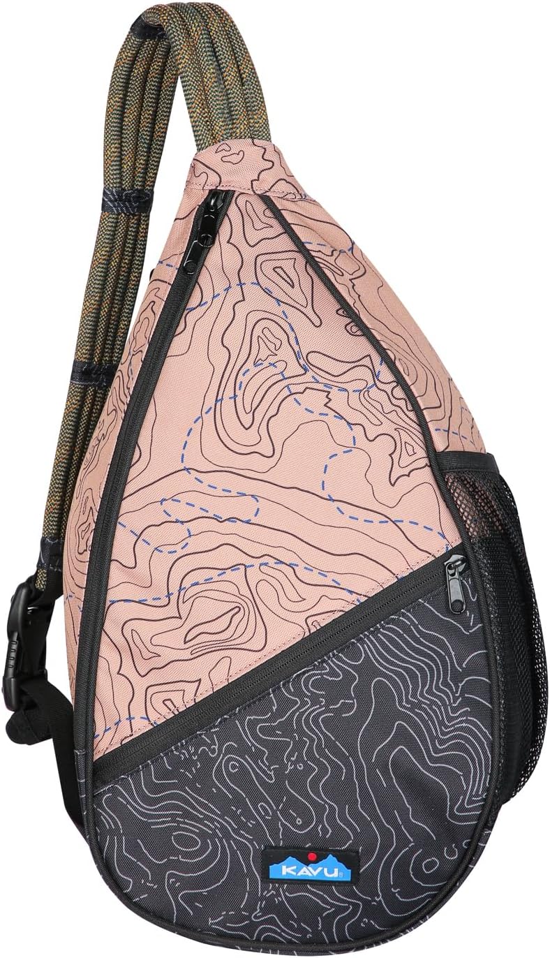 KAVU Paxton Pack Backpack Rope Sling Bag - Jet Black