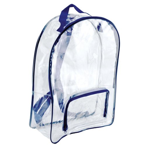 Clear BOBBP131703B Backpack | Stylish Transparent Design for School & Travel