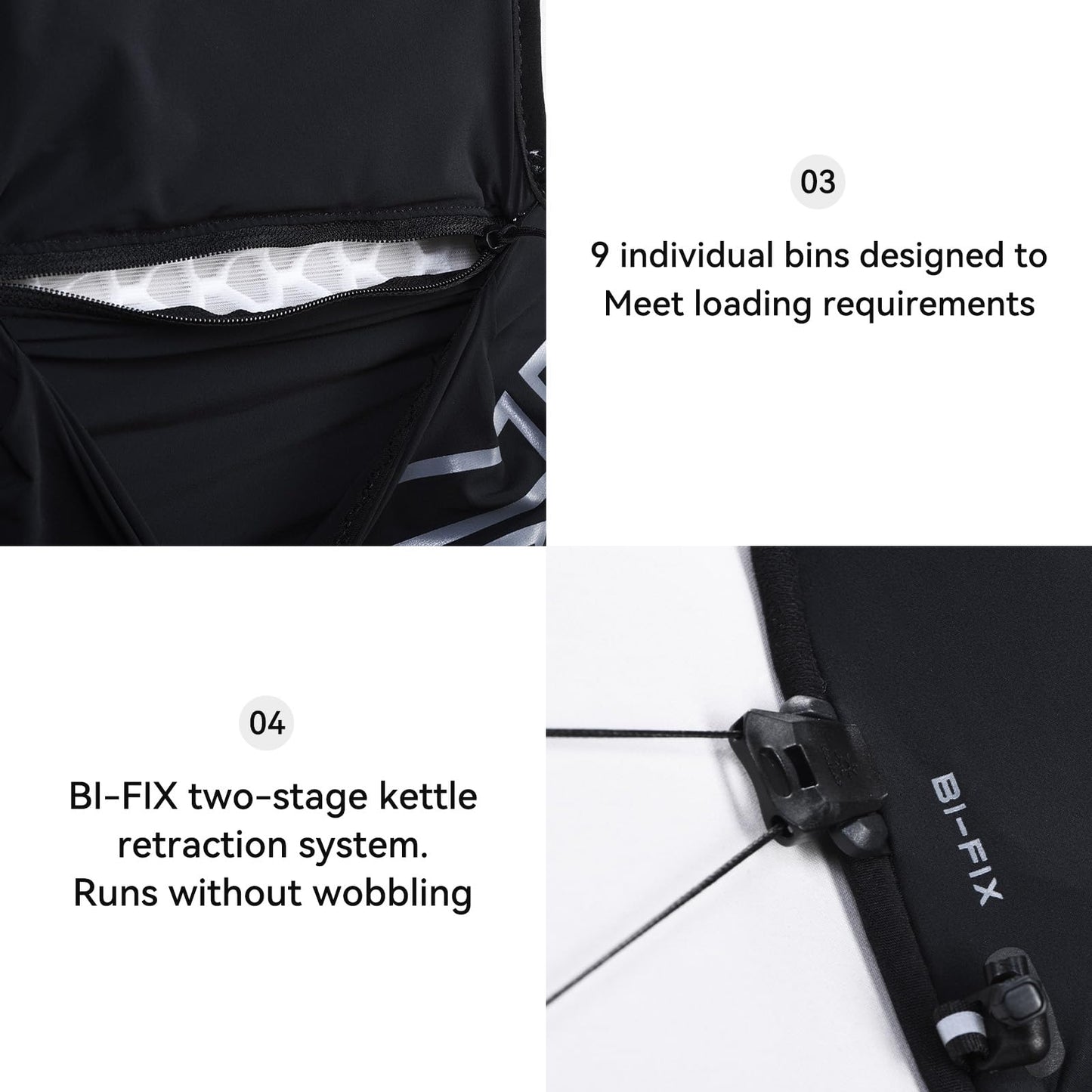 KAILAS FUGA AIR 5 Ⅳ Running Hydration Vest Hydration Pack Lightweight with Two TPU Water Bladders for Women Men Trail Cycling Hiking Black M