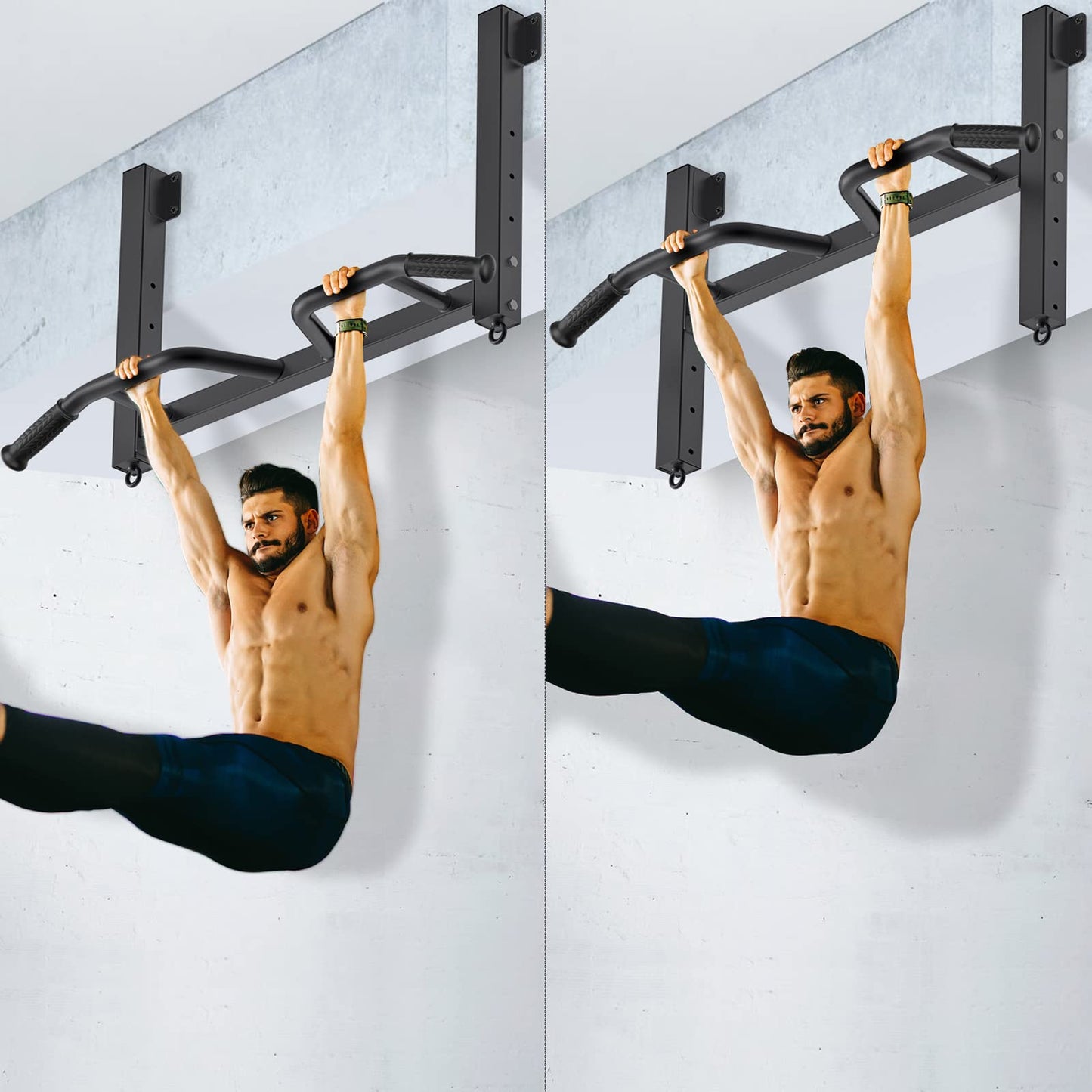 Kipika Pull Up Bands & Dip Belt with Weight Plate Holder - Durable, Adjustable Home Gym Equipment