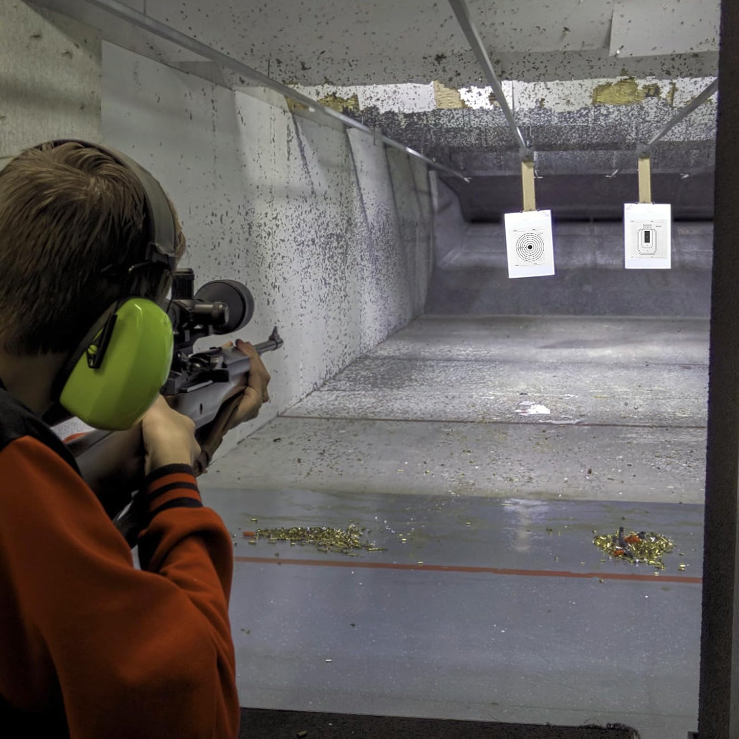 100 Pack Paper Targets Replaceable, BB Gun Shooting Practice Paper for Backyard, Indoor or Outdoor Range Targets