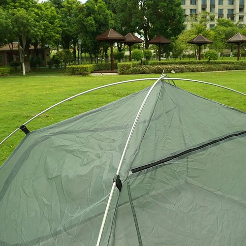 HipierFx Tent Pole Replacement 11.8 ft 13 ft 14.5 ft Aluminum Tent Rod 0.3 in Outdoor Camping Collapsible Tent Frame Repair Accessory (1 Pole, 13ft)