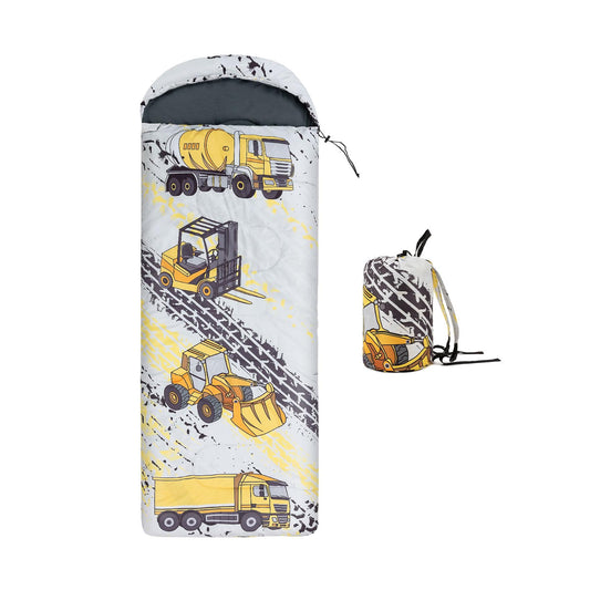 Kids Sleeping Bag for Camping - Lightweight 3 Season Child Backpacking Sleeping Bag for Girls and Boys, Waterproof Cmpact Youth Camping Gear for Outdoor by Croosseoutdoors