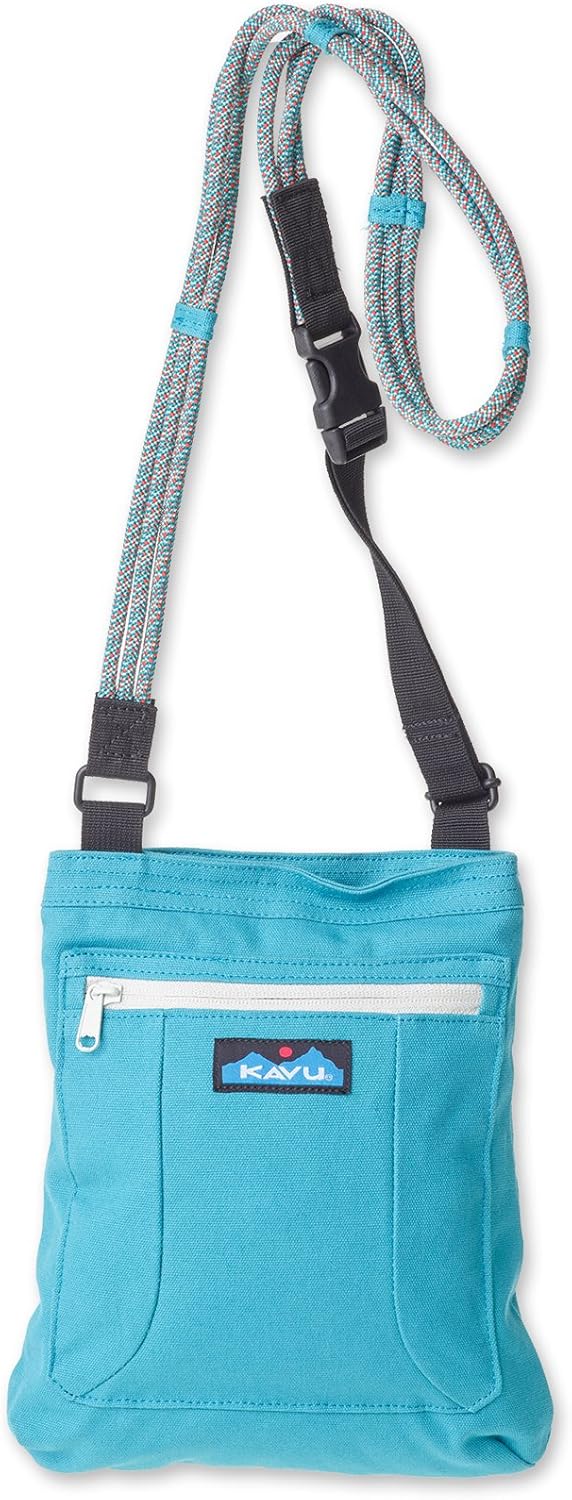 KAVU Keepalong Semi Padded Sling Canvas Rope Crossbody Bag