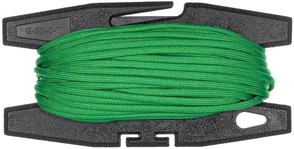 Paracord Spool Tool with 50 Feet of 550 7 Inner Strand Parachute Cord