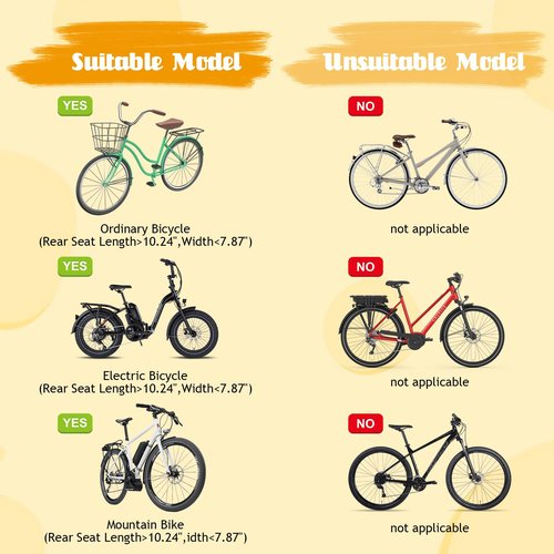 Rear Child Bike seat,Kid Rear Bike seat, Rear Mounted Bike Seat with Harness, Armrests and Pedals for Adult Bikes Ages 2 to 8 Years(Up to 110lb)