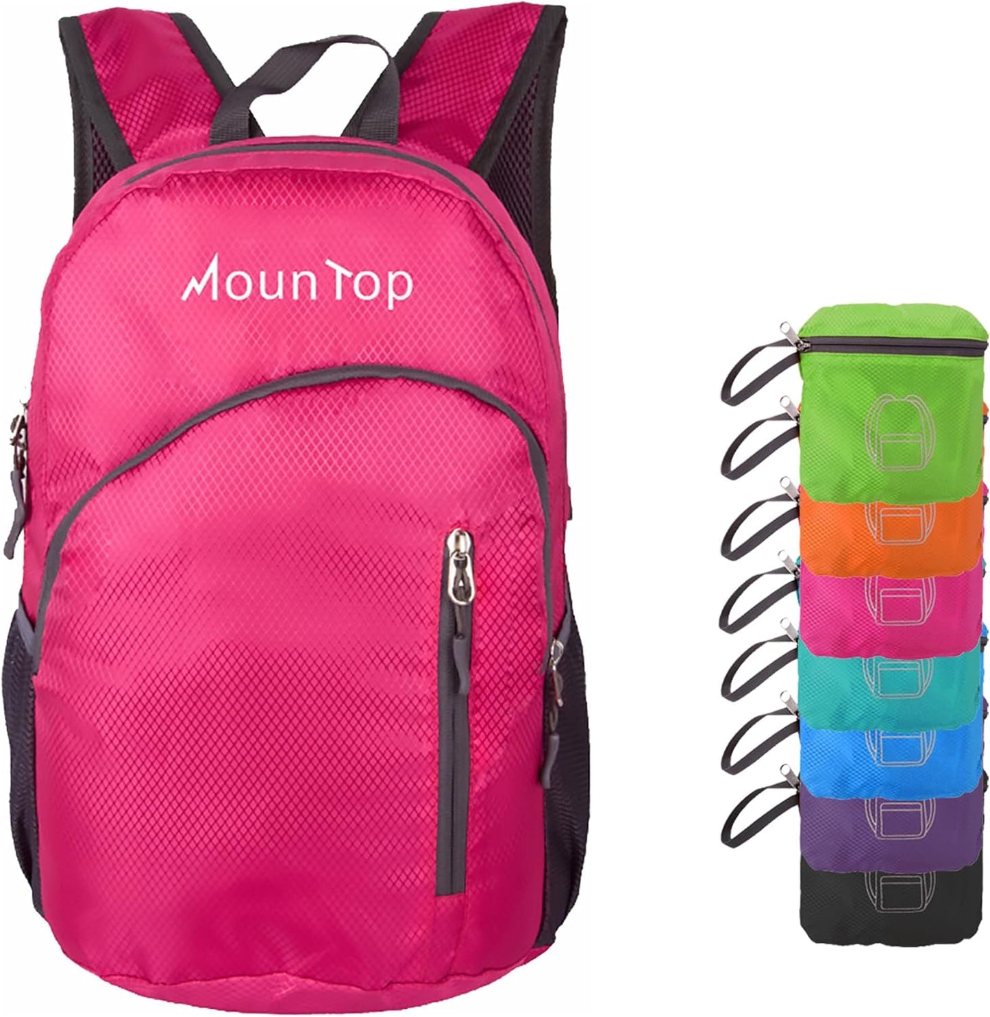 MounTop Outdoor Lightweight Foldable Water Resistant Backpack for Travel Hiking Riding
