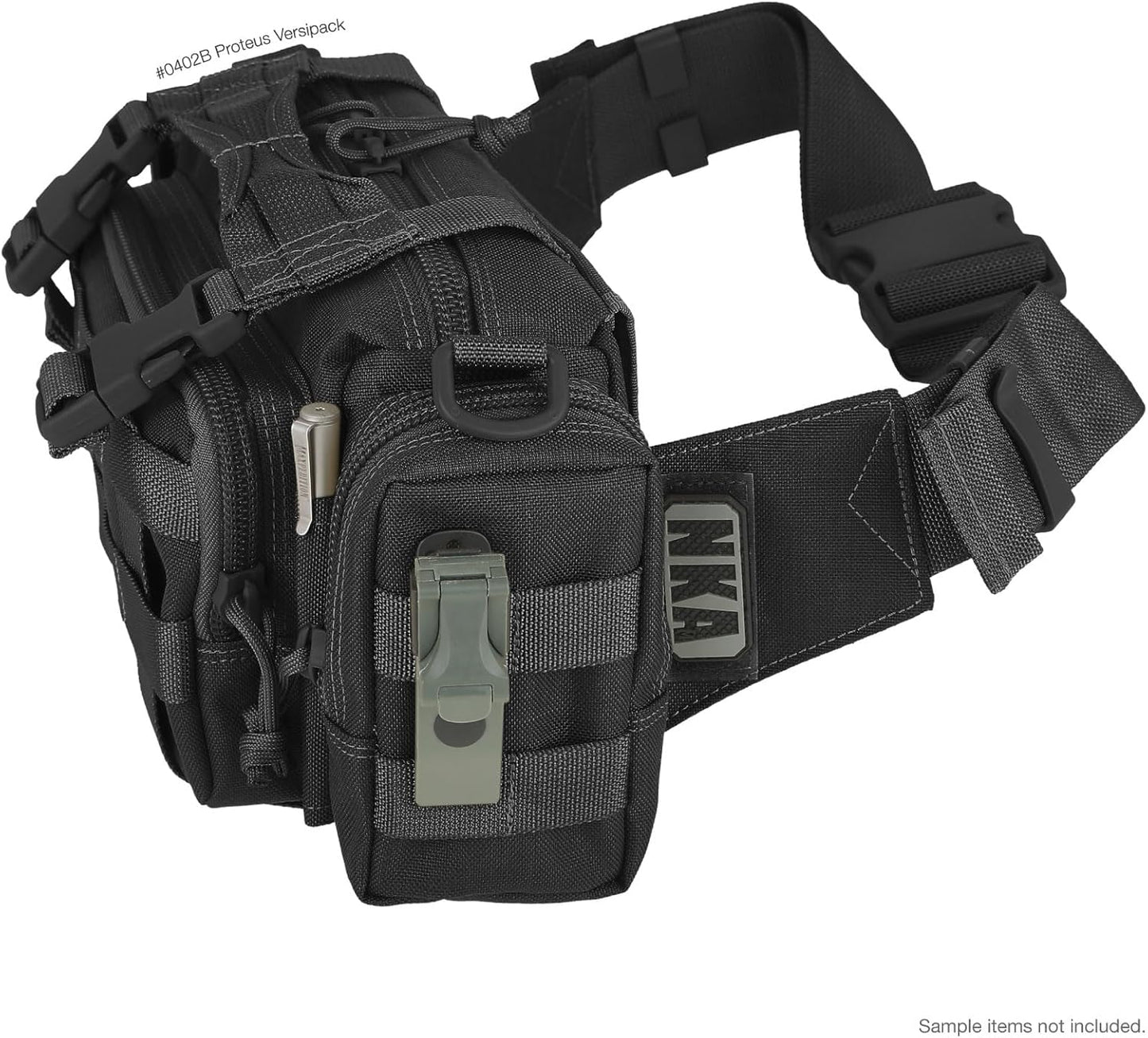 Maxpedition Unisex Adult Waist Proteus Versipack Black, Black
