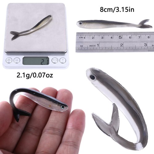 Lumista Paddle Tail Swim Baits,Fishing Soft Plastic Lures,Soft Plastic Fishing Lures for Bass Fishing,30pcs with Box,Soft Plastic Swimbaits for Bass Trout Crappie Lures Kit for Saltwater Freshwater