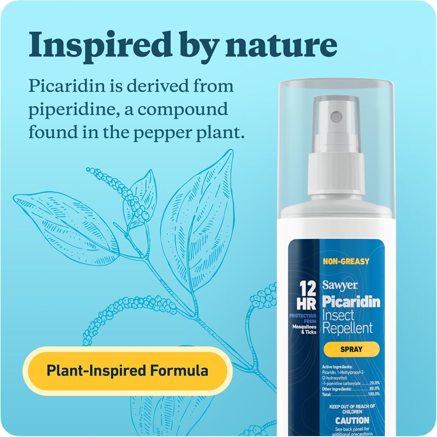 Sawyer Products SP564 Premium Insect Repellent with 20% Picaridin, Lotion, 4-Ounce