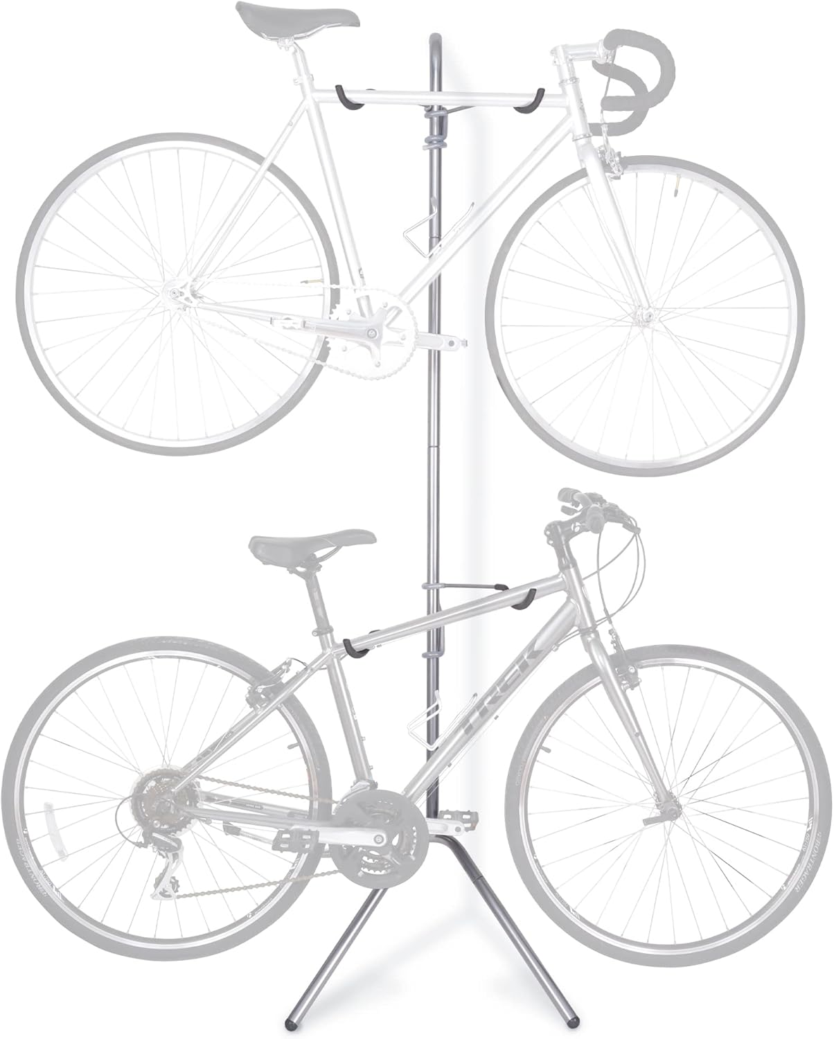 Delta Cycle Michelangelo 2 Bike Storage Rack - Gravity Fully Adjustable Bike Rack Garage For Road, MTB, and Hybrid Bicycles - Vertical Bike Rack Holds Up To 80 lbs