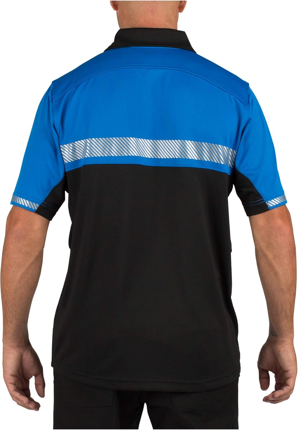 5.11 Tactical Men's Bike Patrol Short Sleeve Polo Shirt, Jersey Knit Polyester, Style 71322