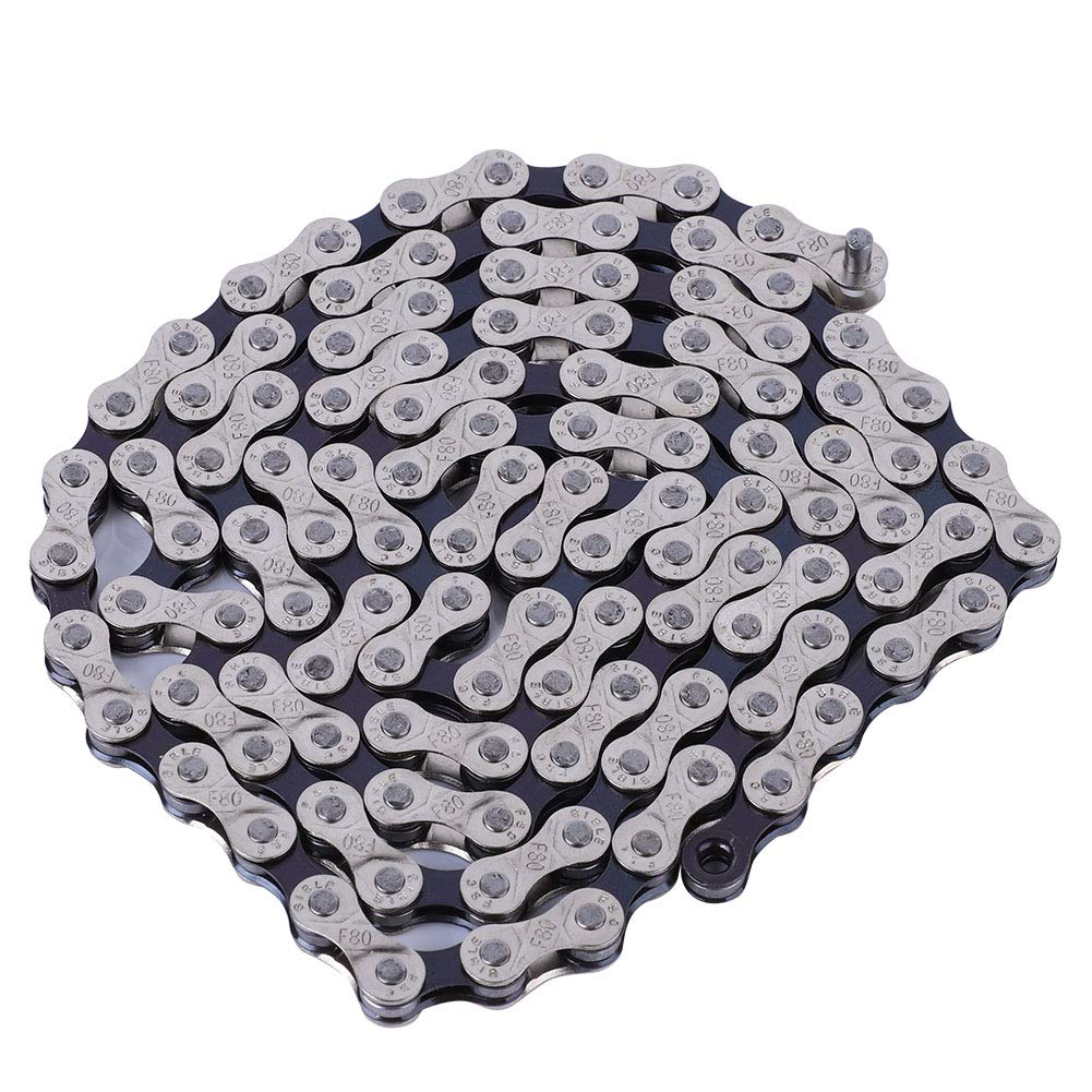 Akozon Huffy 18 Speed Mountain Chain,vgeby Bicycle Chain, 21/24/27 Speed for Road 21 Speed Replacement kit Bicycle (27 Speed) Cn HG73 8/9 Chargeable Chain (18-24 Speed)