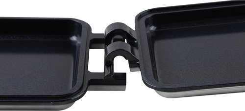 Coghlan's Aluminum Camp Cooker, Lightweight & Durable Non-Stick Ceramic Interior, for Sandwiches, Pies, & Desserts, Great for Camping, BBQs, Campfires, Campfire Cooking